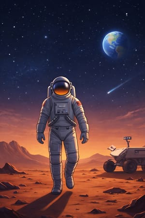 Become the first person to walk on Mars